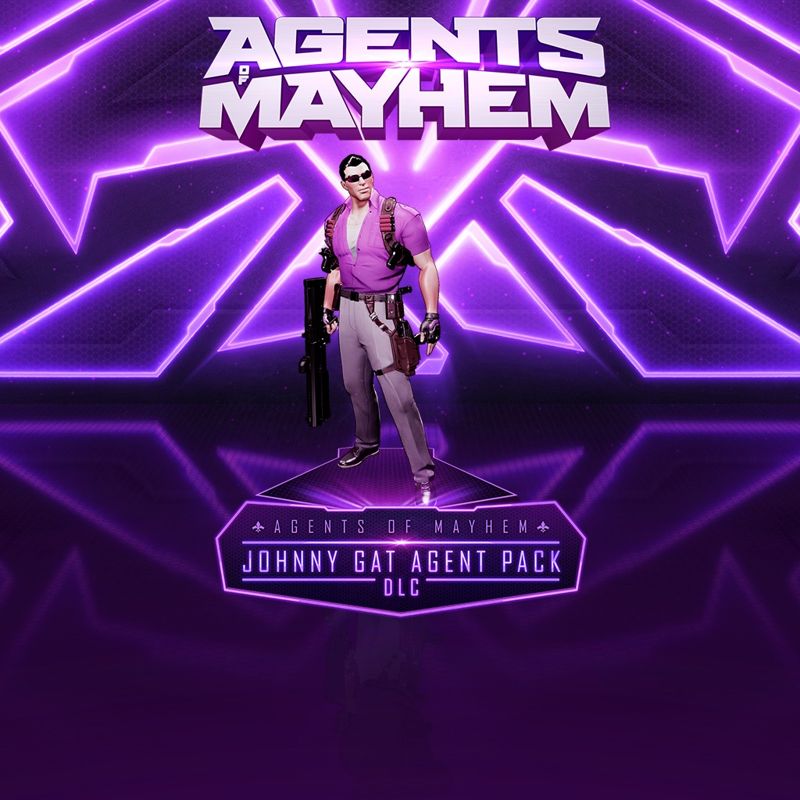 Front Cover for Agents of Mayhem: Johnny Gat Agent Pack (PlayStation 4) (download release)