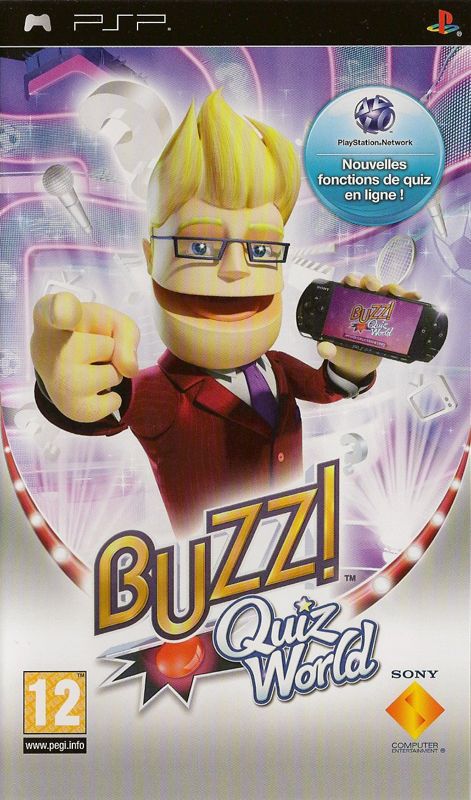 Front Cover for Buzz! Quiz World (PSP)
