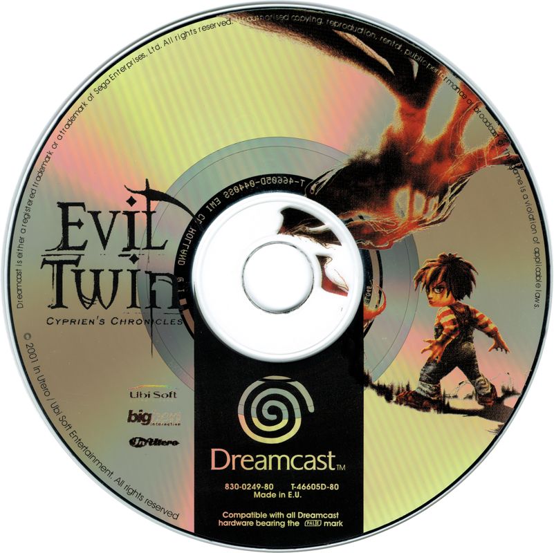 Media for Evil Twin: Cyprien's Chronicles (Dreamcast)