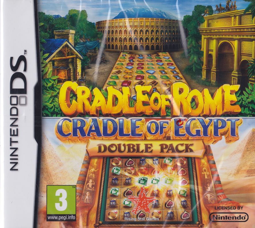 Front Cover for Cradle of Rome / Cradle of Egypt: Double Pack (Nintendo DS)