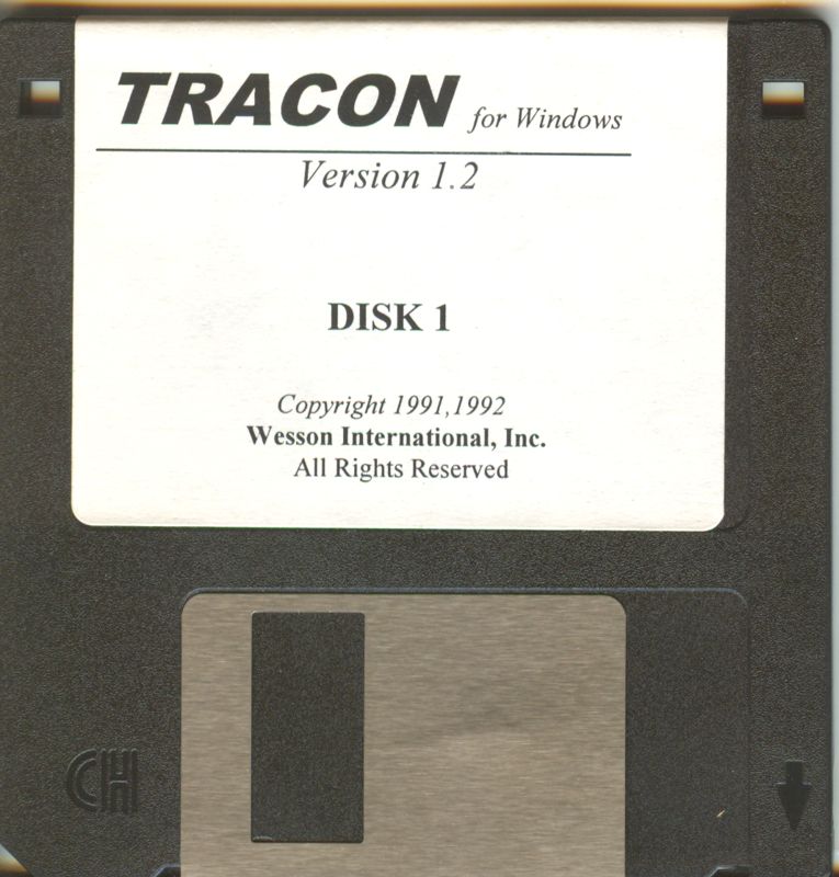 Media for Tracon for Windows (Windows 3.x): v1.2 Disk 1