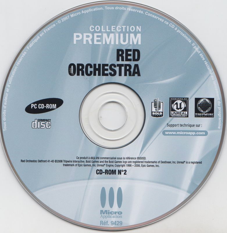 Media for Red Orchestra: Ostfront 41-45 (Windows) (Premium Collection release (Micro Application 2007)): Disc 2