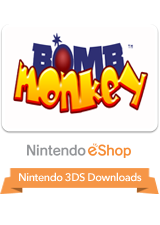 Front Cover for Bomb Monkey (Nintendo 3DS) (download release)