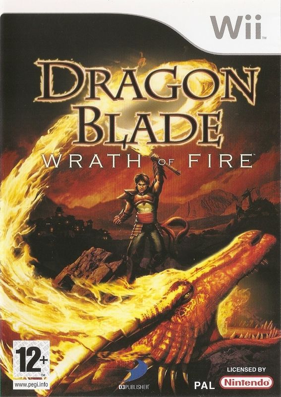 Front Cover for Dragon Blade: Wrath of Fire (Wii)