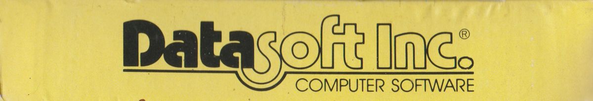 Spine/Sides for Fathom's 40 (Apple II): Top