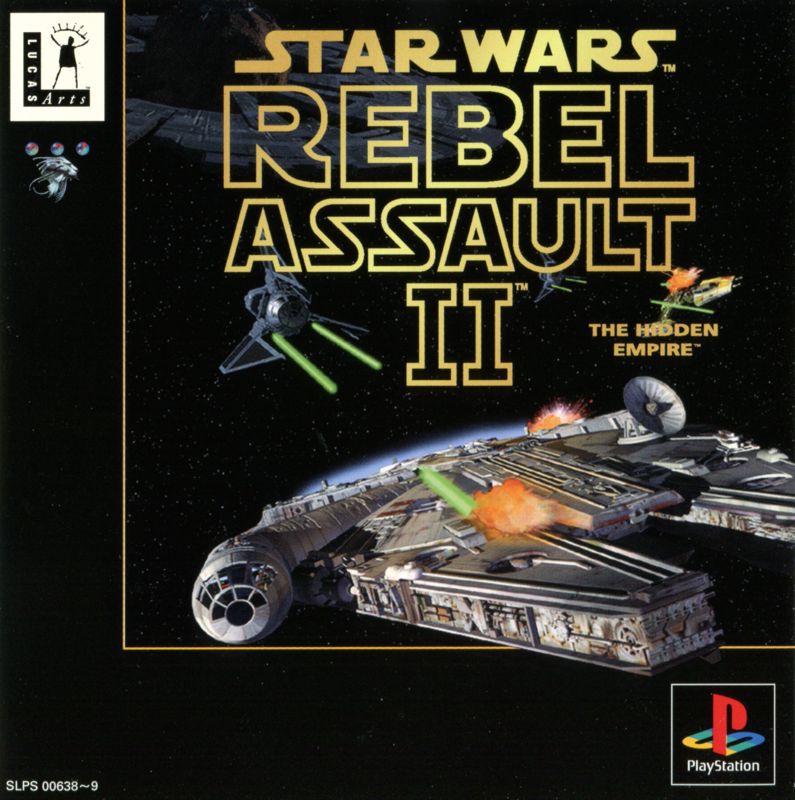 Front Cover for Star Wars: Rebel Assault II - The Hidden Empire (PlayStation)