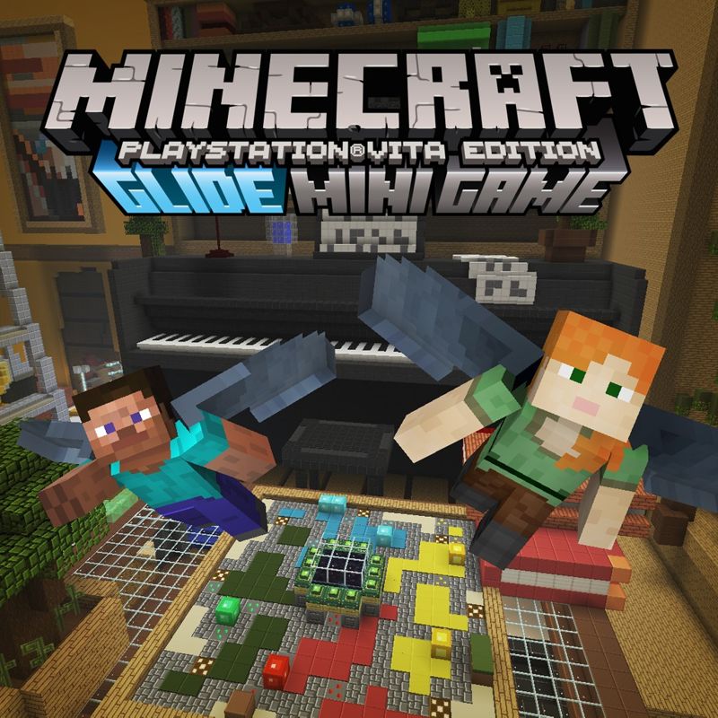 Front Cover for Minecraft: Glide Giants Track Pack (PS Vita) (download release)