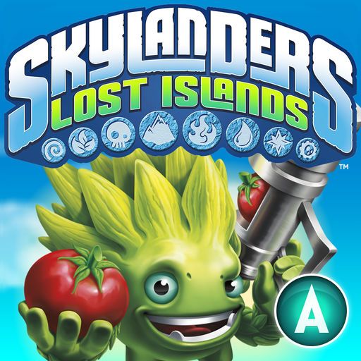 Front Cover for Skylanders: Lost Islands (Android and iPad and iPhone)
