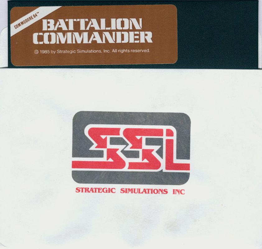 Media for Battalion Commander (Commodore 64)