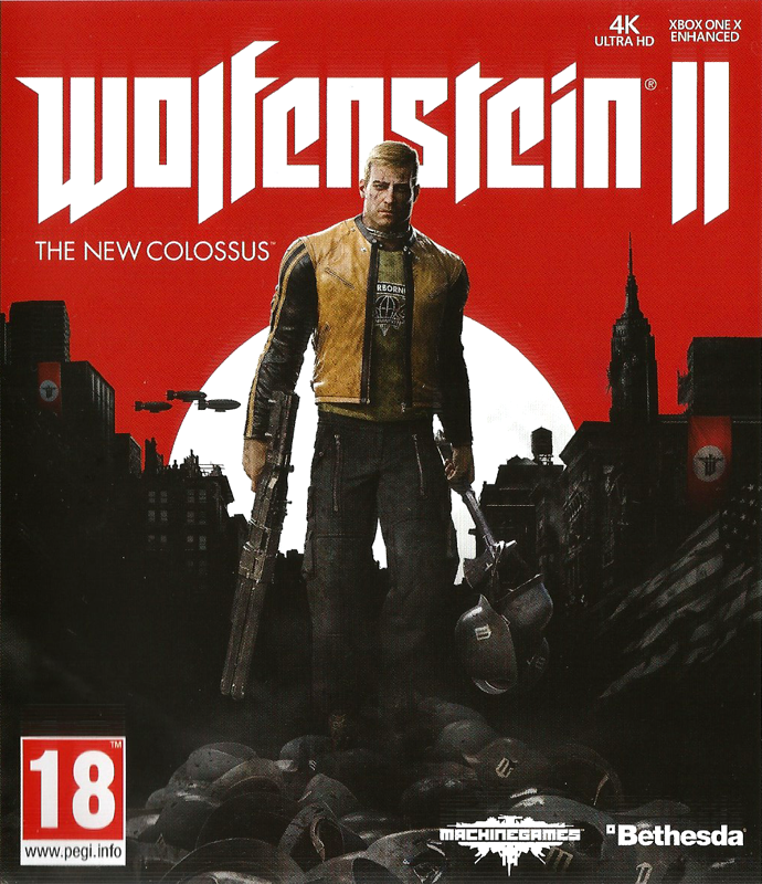 Front Cover for Wolfenstein II: The New Colossus (Xbox One)