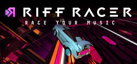 Front Cover for Riff Racer: Race Your Music (Windows) (Steam release)