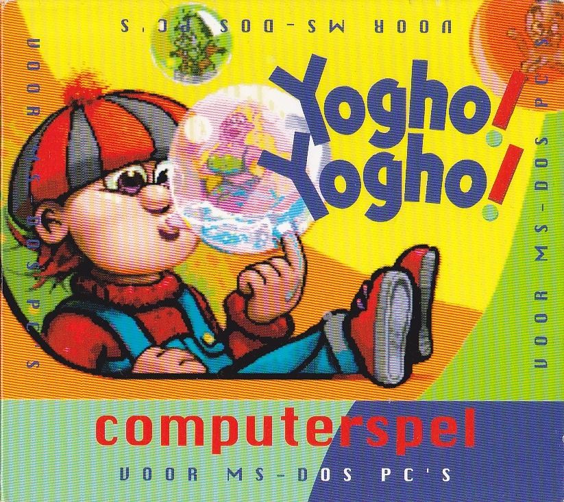 Front Cover for Yogho Yogho spel (DOS) (Six-panel cardboard folder, digipak style.)