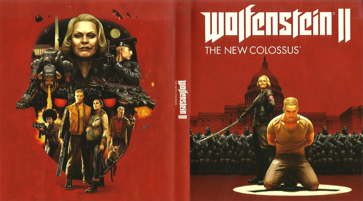 Inside Cover for Wolfenstein II: The New Colossus (Xbox One): full