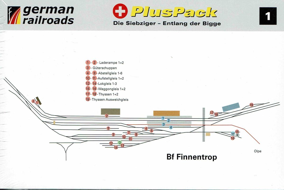 Extras for German Railroads: PlusPack (Windows): Station Plans