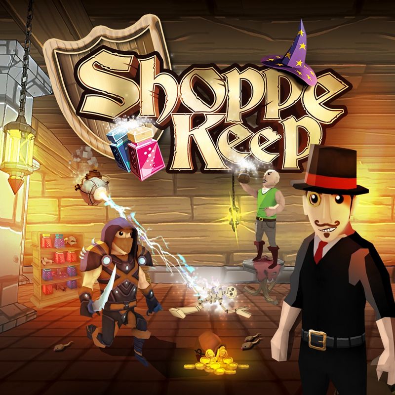 Front Cover for Shoppe Keep (PlayStation 4) (download release)