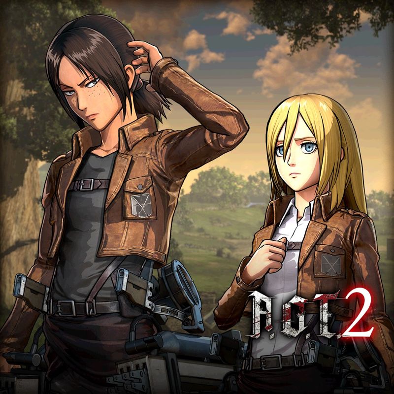 Front Cover for Attack on Titan 2: A Sudden Rain (PlayStation 4) (download release (Europe/Oceania version))