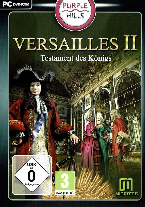 Front Cover for Versailles II: Testament of the King (Windows) (Purple Hills release)