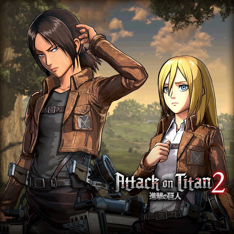 Front Cover for Attack on Titan 2: A Sudden Rain (PlayStation 4) (download release)