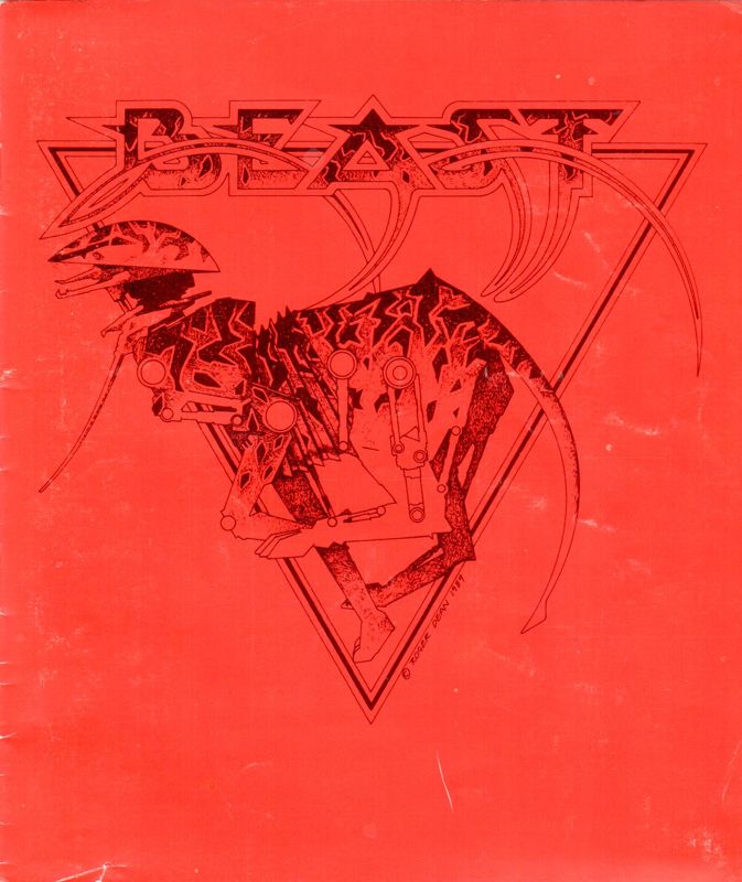 Manual for Shadow of the Beast (Amiga) (Medium size box): Front