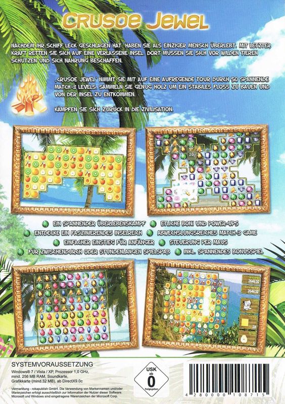 Back Cover for Crusoe Jewel (Windows)
