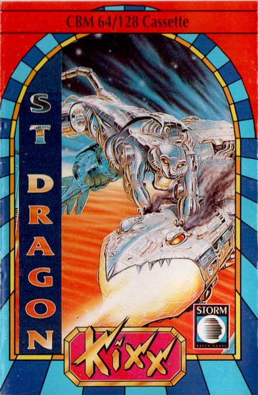 Front Cover for Saint Dragon (Commodore 64) (Kixx release)