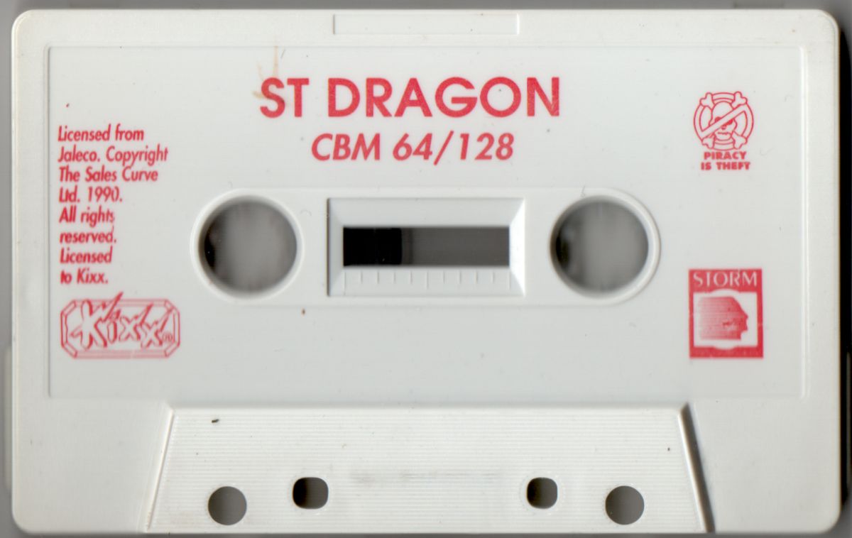 Media for Saint Dragon (Commodore 64) (Kixx release)