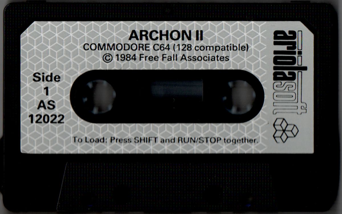 Media for Archon II: Adept (Commodore 64) (Ariolasoft release)
