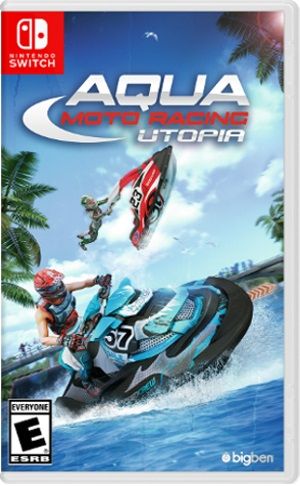 Front Cover for Aqua Moto Racing Utopia (Nintendo Switch) (download release): 1st version