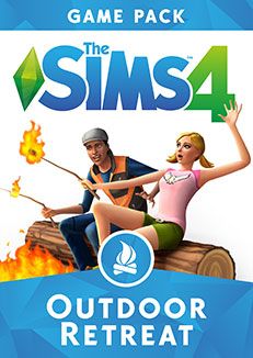 Front Cover for The Sims 4: Outdoor Retreat (Macintosh and Windows) (Origin release)
