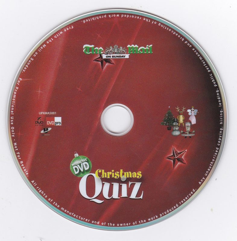 Media for The Mail on Sunday: Interactive Christmas Quiz (DVD Player)