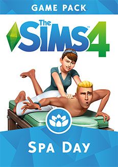 Front Cover for The Sims 4: Spa Day (Macintosh and Windows) (Origin release)