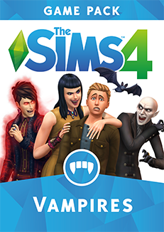 Front Cover for The Sims 4: Vampires (Macintosh and Windows) (Origin release)