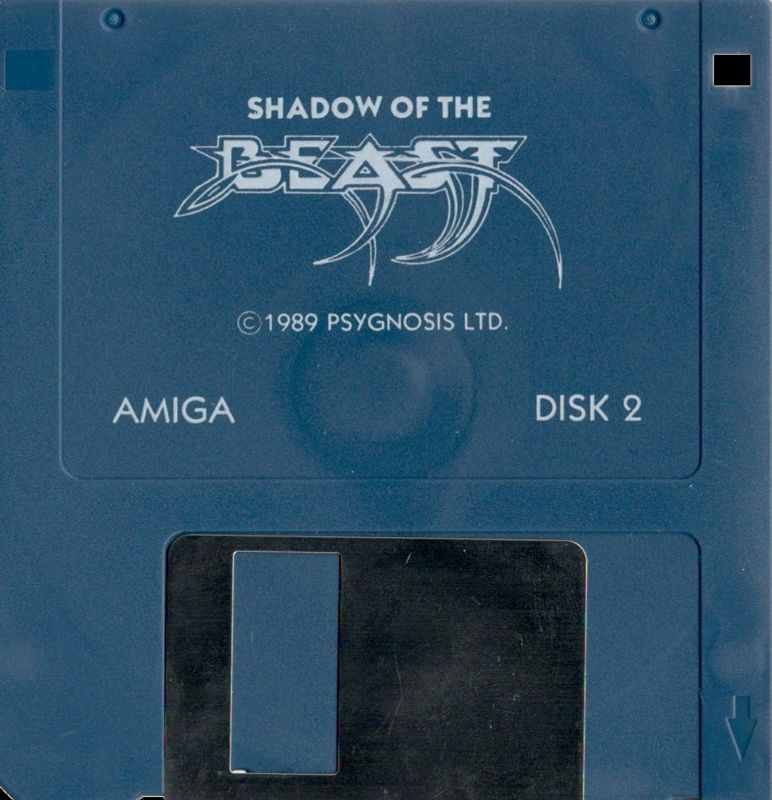 Media for Shadow of the Beast (Amiga) (t-shirt included): Disk 2/2