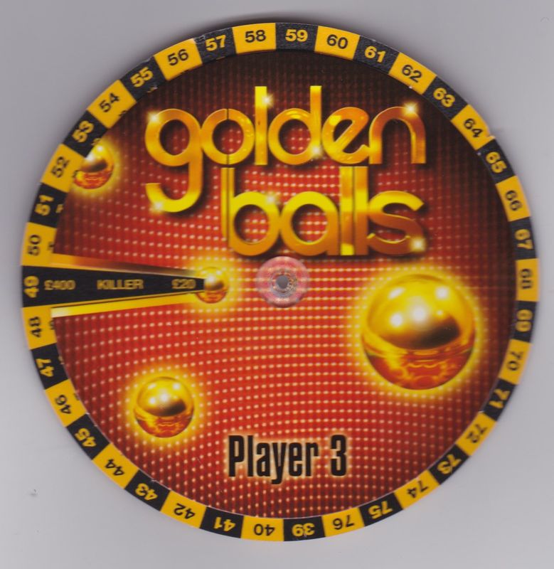 Other for Golden Balls: DVD Game (DVD Player): Golden Wheel: Player 3 - Side 2