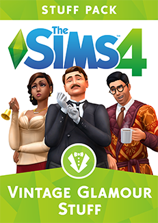 Front Cover for The Sims 4: Vintage Glamour Stuff (Macintosh and Windows) (Origin release)