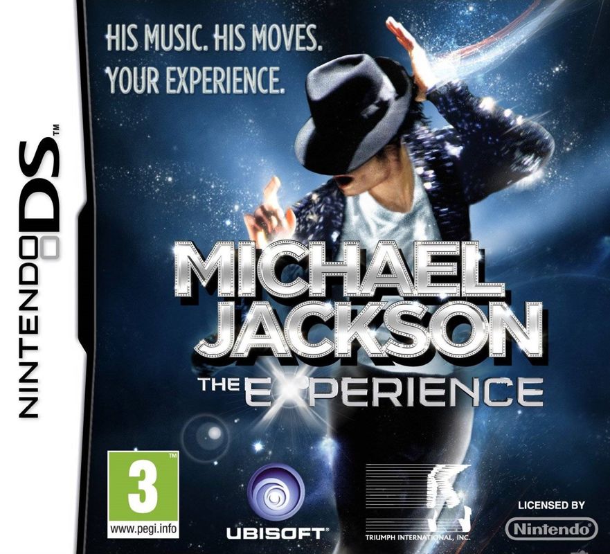 Front Cover for Michael Jackson: The Experience (Nintendo DS)