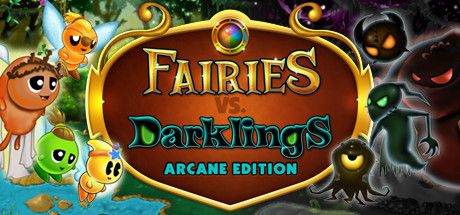 Front Cover for Fairies vs. Darklings: Arcane Edition (Linux and Macintosh and Windows) (Steam release)