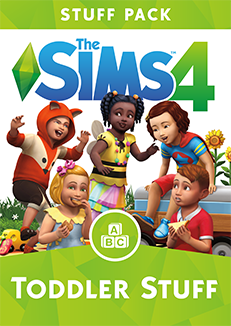 Front Cover for The Sims 4: Toddler Stuff (Macintosh and Windows) (Origin release)