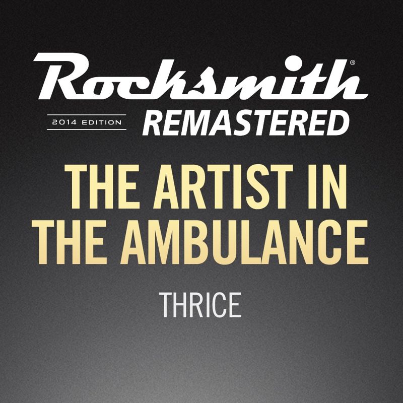 Front Cover for Rocksmith: All-new 2014 Edition - Thrice: The Artist in the Ambulance (PlayStation 3 and PlayStation 4) (download release)