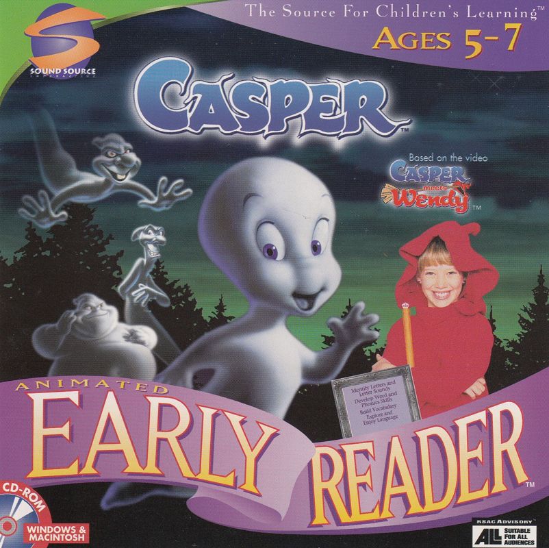 Casper: Animated Early Reader - MobyGames Casper: Animated Early Reader - MobyGames