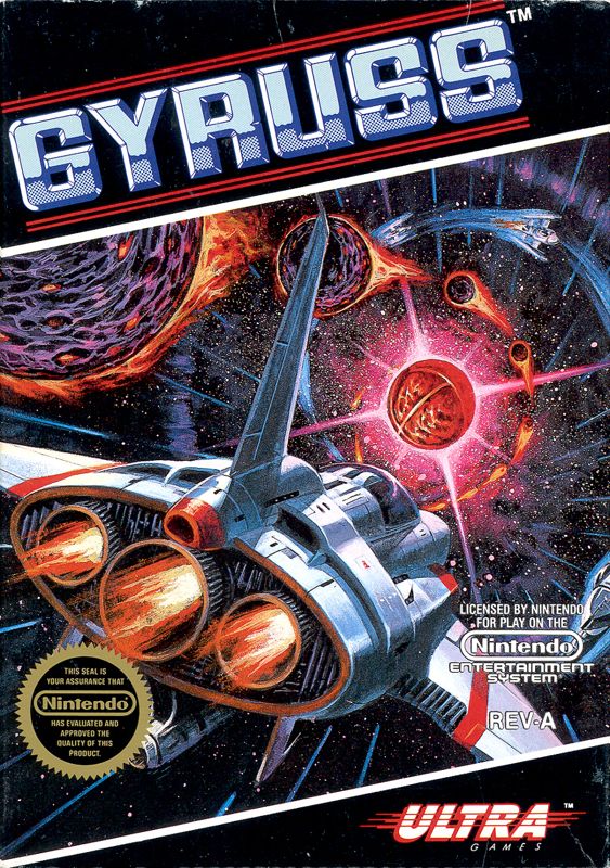 Front Cover for Gyruss (NES)