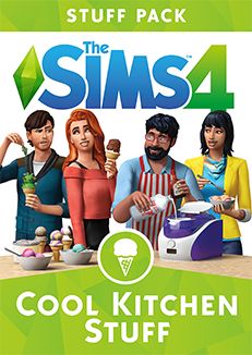 Front Cover for The Sims 4: Cool Kitchen Stuff (Macintosh and Windows) (Origin release)