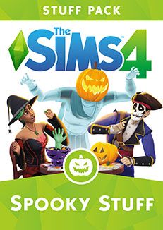 Front Cover for The Sims 4: Spooky Stuff (Macintosh and Windows) (Origin release)