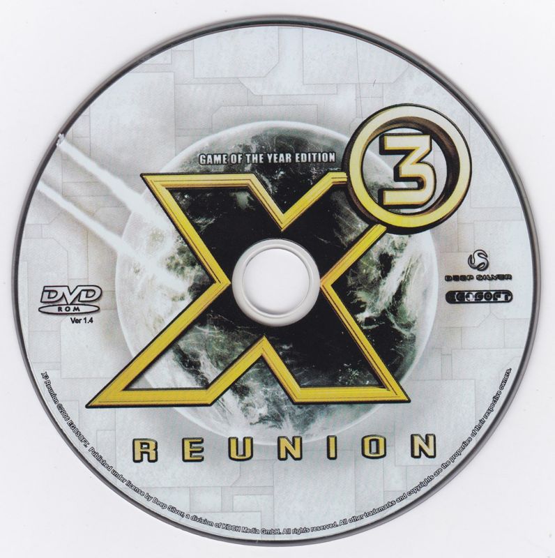 Media for X³: Reunion - Game of the Year Edition (Windows)