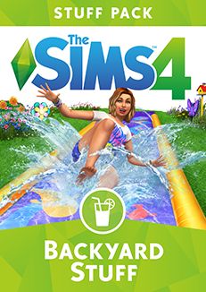 Front Cover for The Sims 4: Backyard Stuff (Macintosh and Windows) (Origin release)