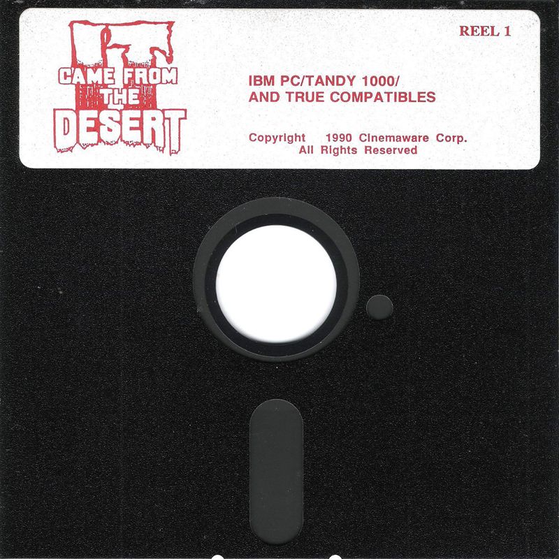 Media for It Came from the Desert (DOS) (5.25" Release): Disk 1/8