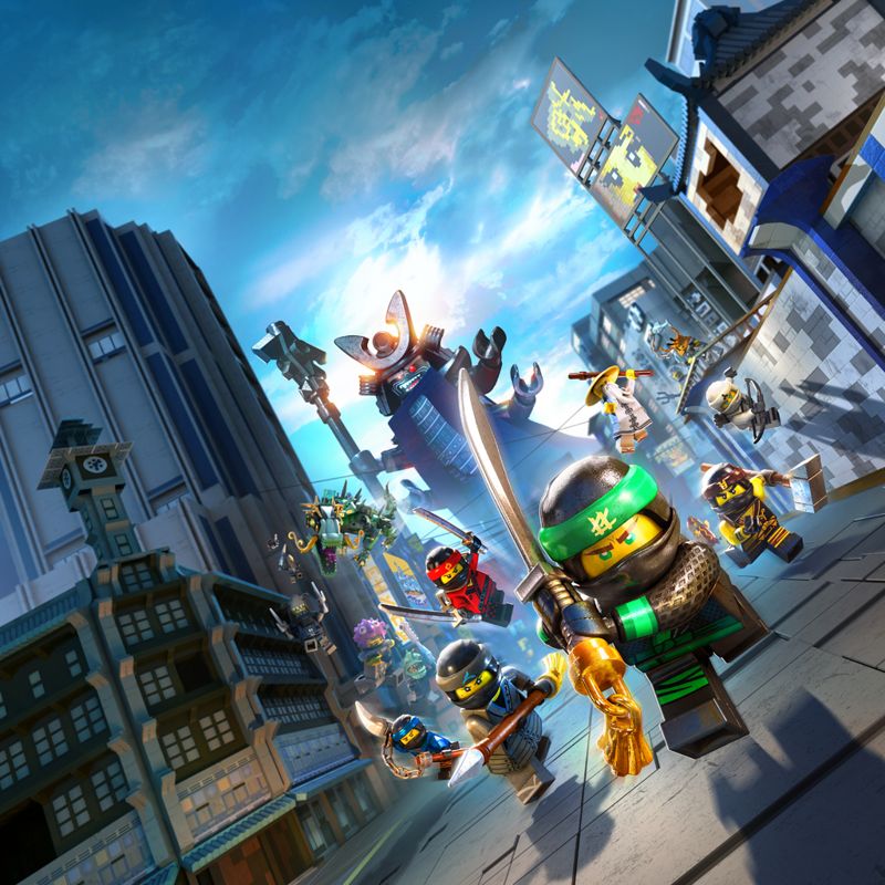 Front Cover for The LEGO Ninjago Movie Video Game (Nintendo Switch) (download release)