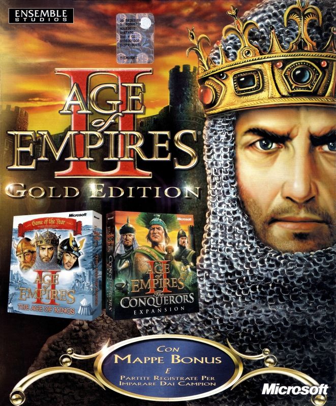 Front Cover for Age of Empires II: Gold Edition (Windows)