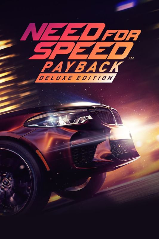 Front Cover for Need for Speed: Payback (Deluxe Edition) (Xbox One) (download release)