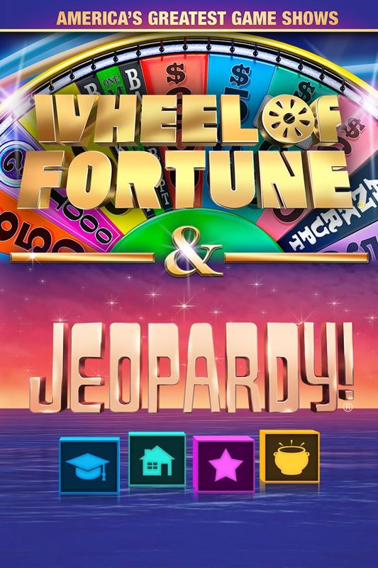 Front Cover for America's Greatest Game Shows: Wheel of Fortune & Jeopardy! (Xbox One) (download release)